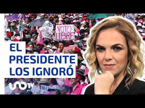 Otra vez el presidente ignoró a las personas que salieron a marchar