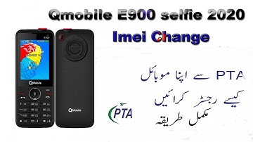 Qmobile E900 selfie  2020 Imei Change Code dual sim Qmobile  e900 selfi imei Repair Code -invalid