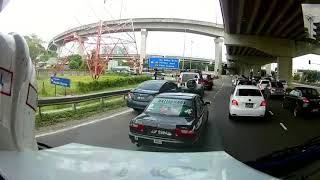 There are idiots that block emergency vehicles.... then there is this guy