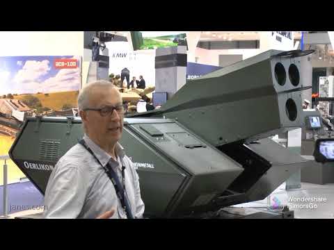 Rheinmetall Oerlikon Skynex Air Defence System - Skyguard 3, High Energy Laser Gun, Revolver Gun MK3