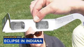 Couple gets engaged during solar eclipse near Indianapolis