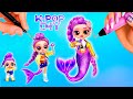 8 Mermaid DIYs in K-Pop Demon Hunters Style! Ideas for Dolls