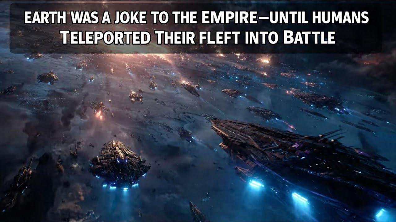 Earth Was a Joke to the Empire—Until Humans Teleported Their Fleet into Battle 🌍⚡ | HFY | Story
