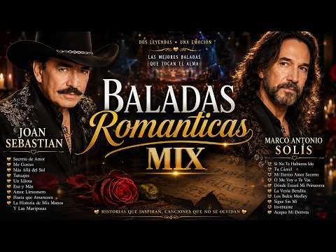 Joan Sebastian x Marco Antonio Solís 🌹 Best Romantic Ballads 2026 | Éxitos Inolvidables Collection#