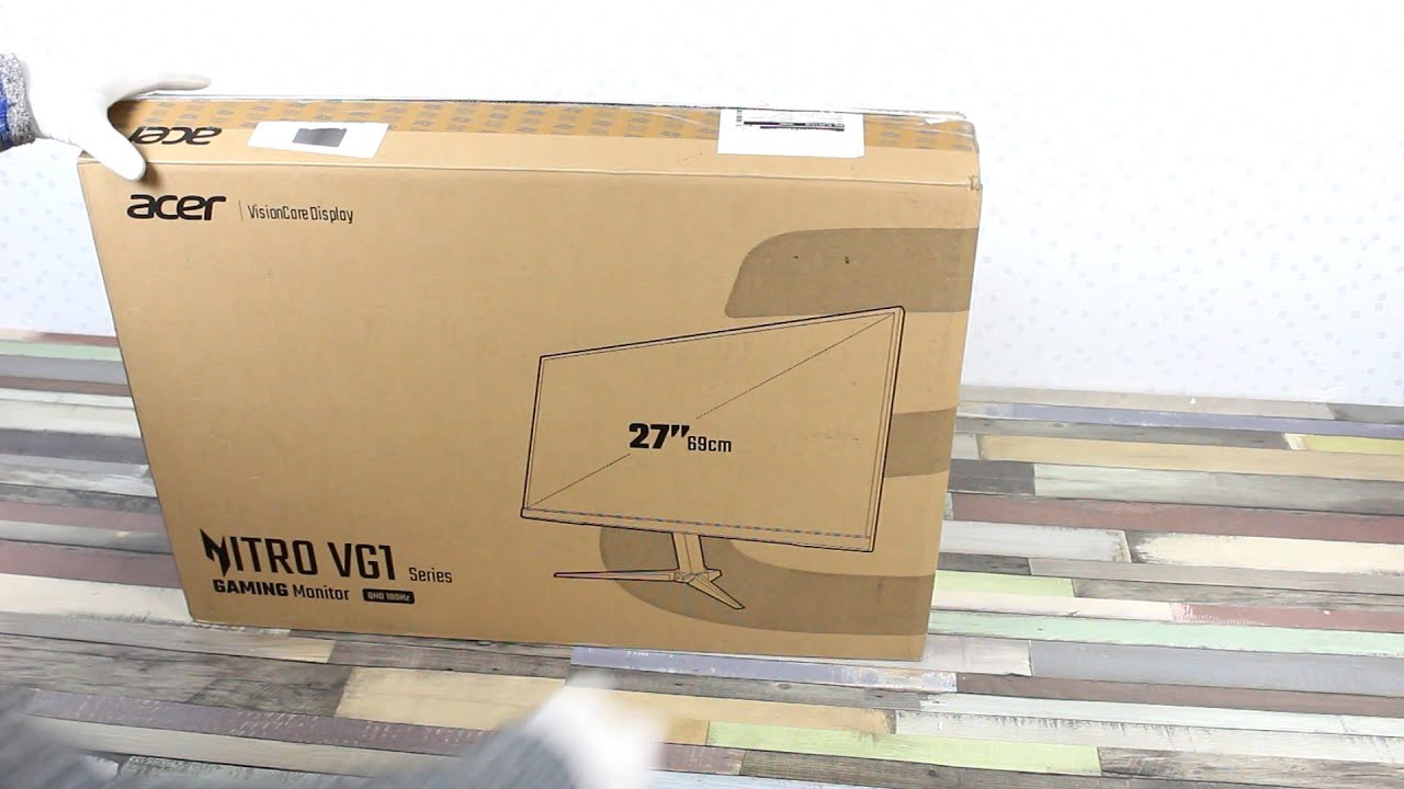 Acer Nitro VG271U M3 Monitor Unboxing