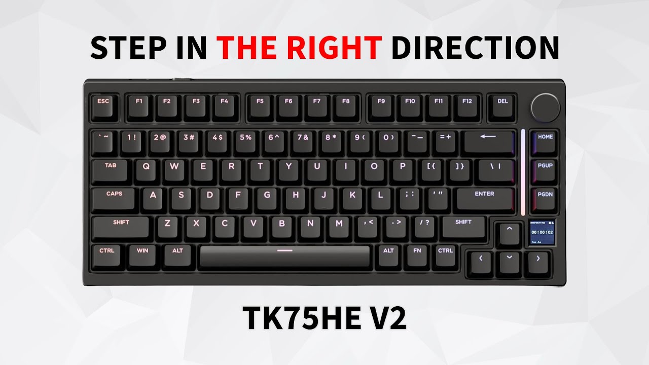 Next-Level Gaming Keyboard? TK75HE V2 Tested
