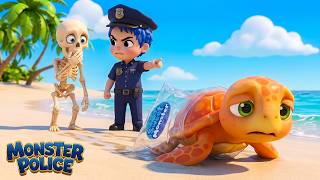 don t throw trash ocean monster police kids songs nursery