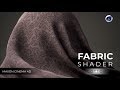 Cinema 4D: Creating a Realistic Fabric Using C4D Texture shader  [Cotton] | Advanced!!