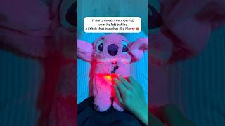 Stressed? The glowing teddy bear 🌟 helps you relax instantly! #cosmglow #stitch