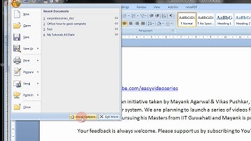 Embed True Type Fonts in Word and PowerPoint 2007 & 2010 Documents Step By Step Tutorial