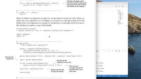 Tiny Python Projects: Appendix argparse Pt 6 (Summary)