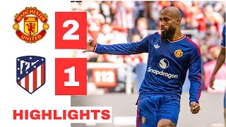Man United vs Atletico Madrid HIGHLIGHTS (2-1) | Bryan Mbeumo Goal vs Atletico Madrid. 