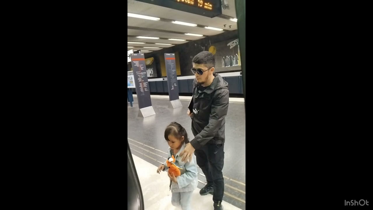 Metro ride from Norsborg to Örnsberg (Stockholm, Sweden)