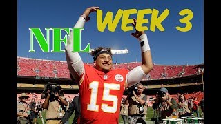 NFL Redzone Week 3 Touchdown Montage