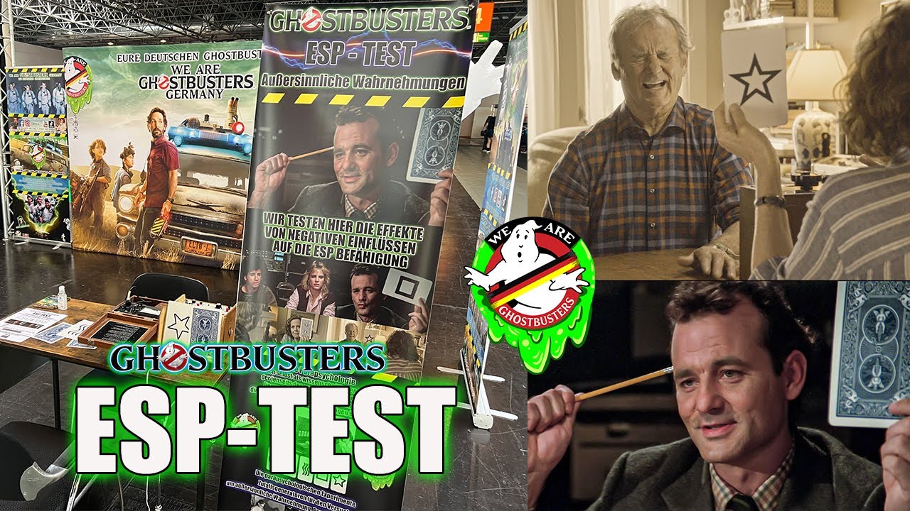 Ghostbusters - ESP TEST - by. We are Ghostbusters Germany / Deutschland