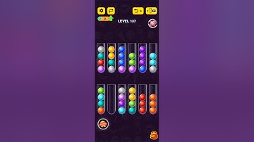 Ball Sort Puzzle 2021 Level 137 | Ball Sort Puzzle 2021 137