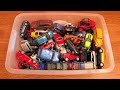 Box Full of Various Cars of Different Brands, Types and  Sizes