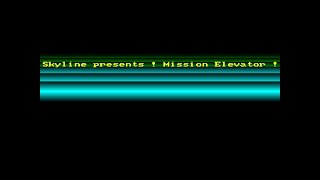 AMIGA-Demo Skyline: Mission Elevator (Crack Intro)