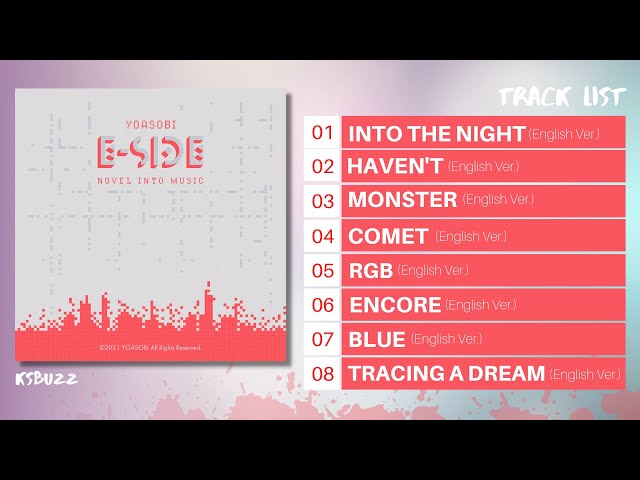 [Full Album] YOASOBI - E-SIDE (English Version Playlist) class=