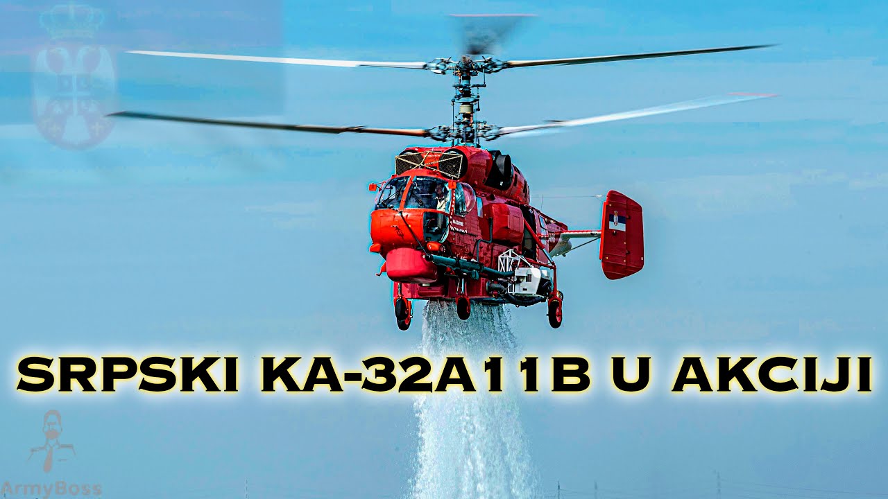 SRPSKI VATROGASAC KA 32A11BC U AKCIJI
