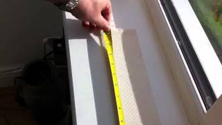 How to measure for replacement vertical blind slats