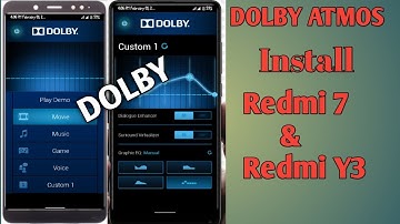 Install DOLBy atmos Any android 10 Rom ft Redmi 7/Redmi Y3|Enhance sound quality|Huge changes|