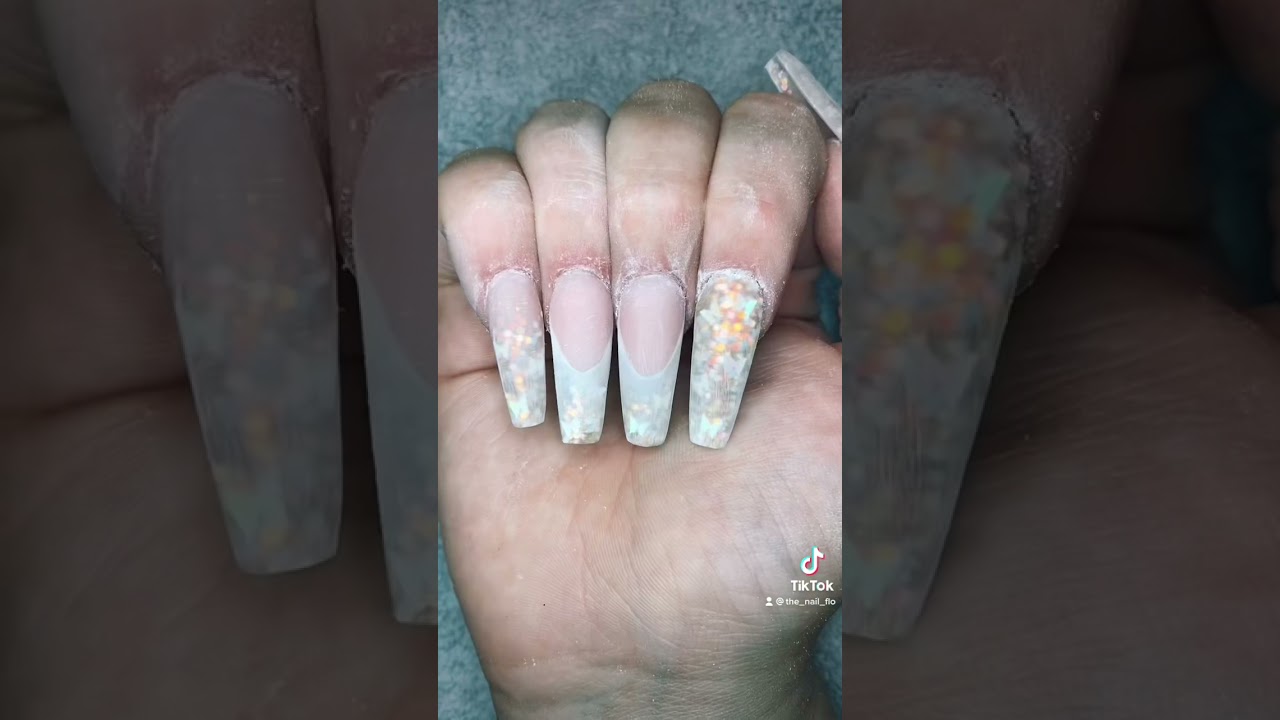 Butterfly Acrylic Nail Set