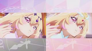キュアアルカナシャドウ・キュアアルカナ「変身シーン」（名探偵プリキュア より）