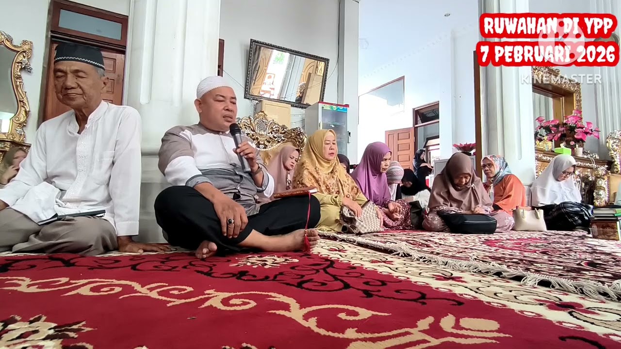 PEMBACAAN TAHLIL OLEH R.H.M DUNGCIK ADUNG DALAM RANGKA RUWAHAN DI BULAN SYA'BAN 1447 H