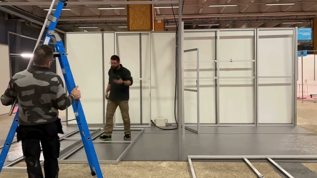 MONTAGE STAND ECOLE EPSI - SALON ETUDIANT NANTES