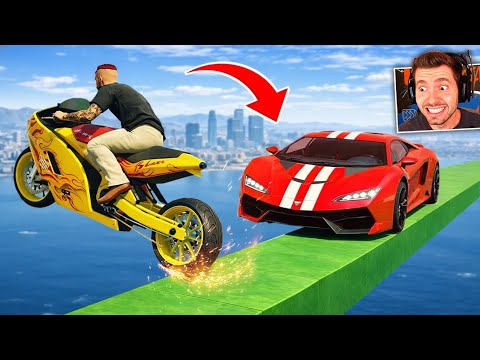 GTA V Online: MOTO DRAG vs CARRO ARRANCADA - jogada em dupla!