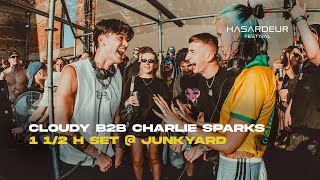Cloudy B2B Charlie Sparks | Hasardeur - Junkyard Karlsruhe | 1 1/2 h Techno-Set