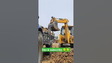 jcb3dx eco tractor stunt🚜🔥#jcb3dx#jcb cartoon#jcbvideo#backhoe#stunt#reels#subscriber#ytstudio