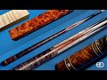 Building a pool cue from scratch drews amboyna 8pointer