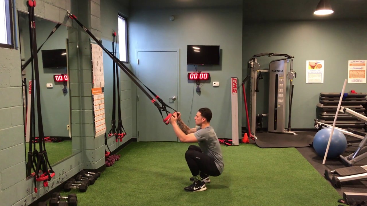 Exercise Demo Suspension Jump Squats YouTube