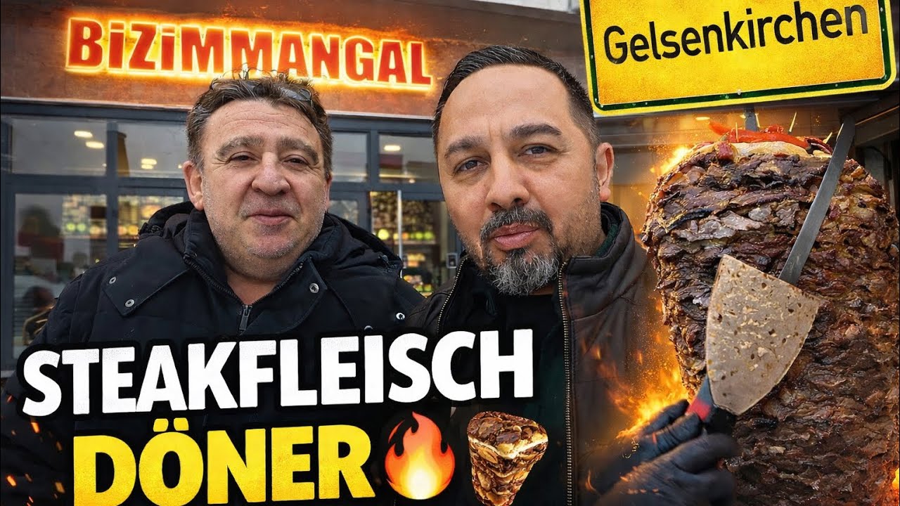 Steak-Döner aus echtem Steakfleisch 🔥 Bizim Mangal Gelsenkirchen