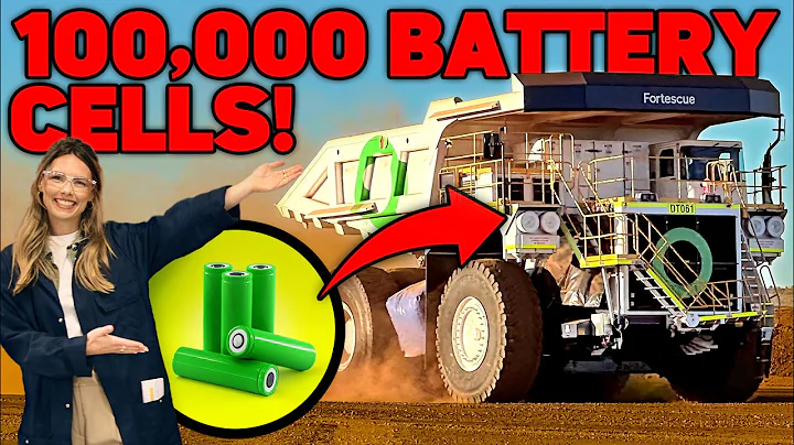 This GIANT Electric Mining Truck Charges in Under 30 minutes!