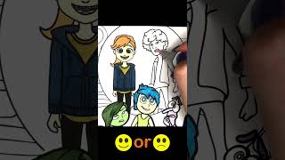 INSIDE OUT 2 all characters / INSIDE OUT 2 coloring page / INSIDE OUT 2 NEW EMOTIONS #insideout2