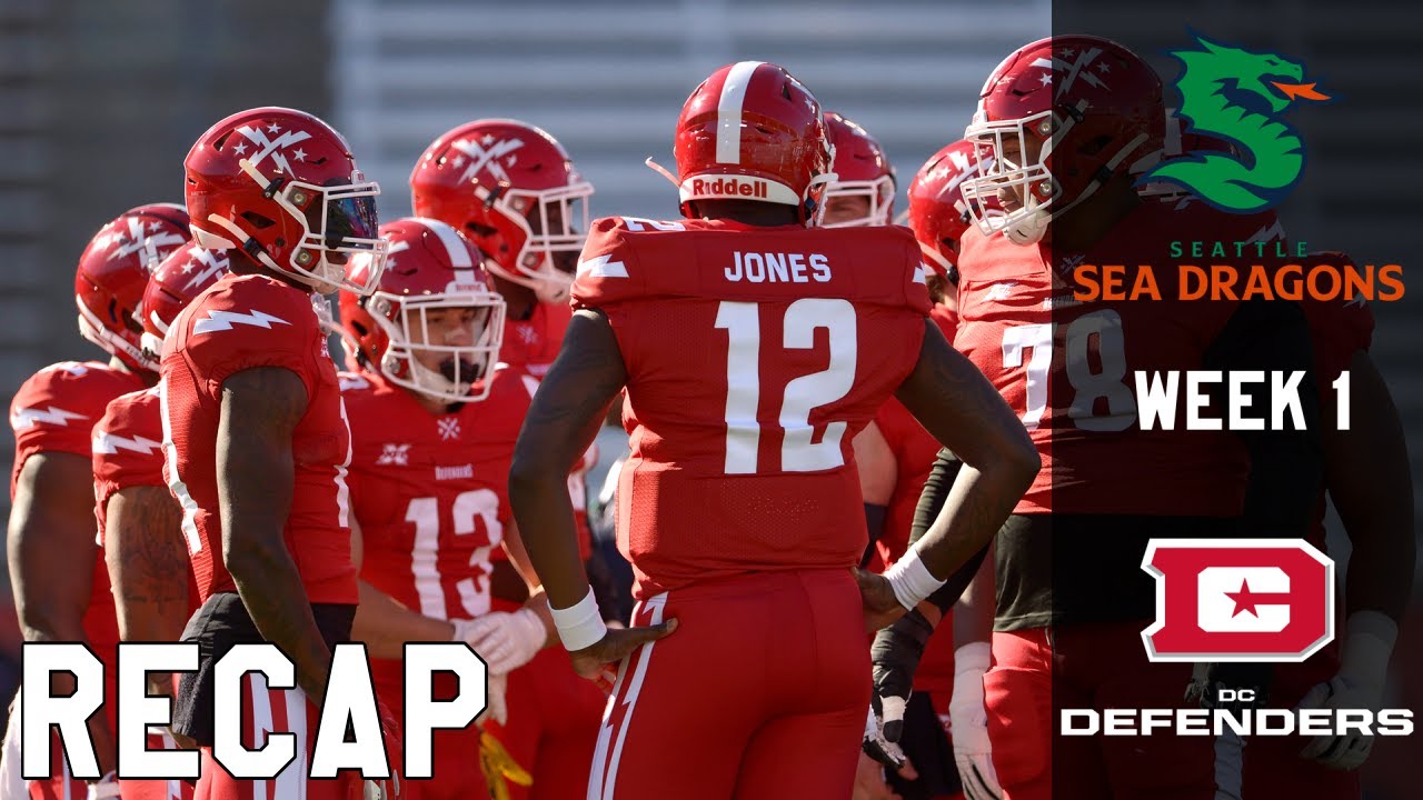 Seattle Sea Dragons vs D.C. Defenders | Week 1 Recaps