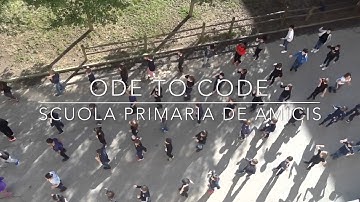 Flash mob ODE TO CODE scuola primaria De Amicis
