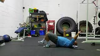 Deadbug Glute Bridge