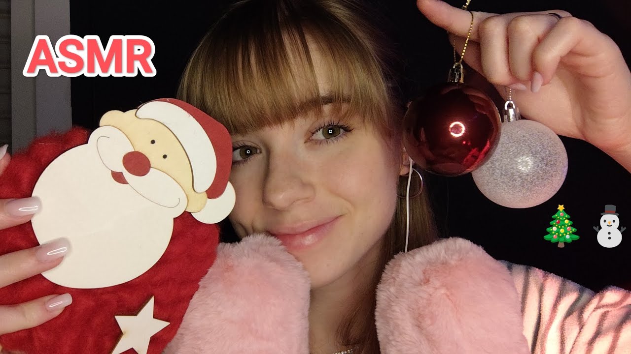 ASMR|| Tapping et scratching spécial Noël, pour dormir rapidement 🎄😴⛄