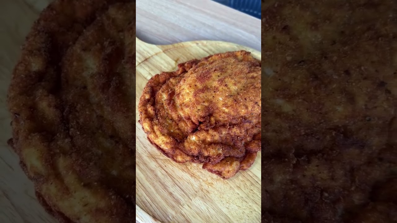 DEEP FIRED AND ENCLOSED CHICKEN SCHNITTY THING