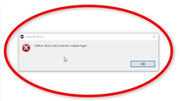 How To Fix Editor Does Not Contain Main Type In Eclipse Java - Windows 10 / 8 / 7