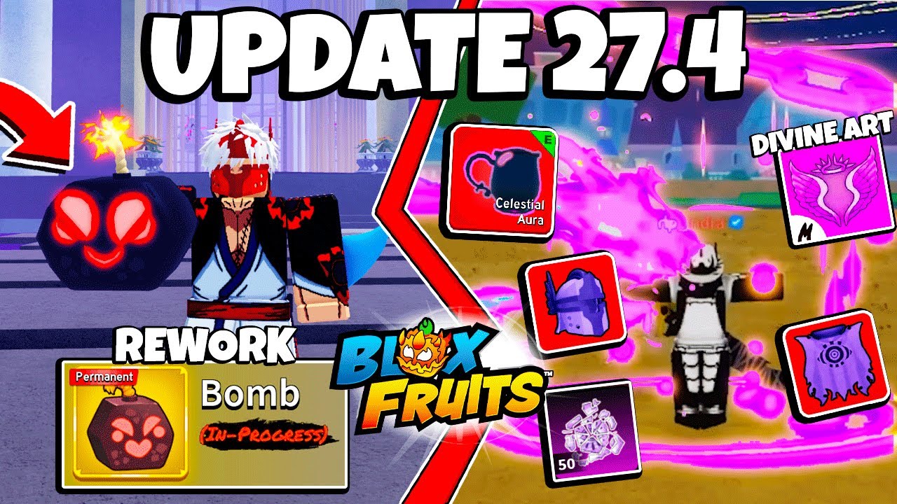 CONFIRMADO BOMB REWORK + DIVINE ART! TUDO SOBRE a UPDATE 27.4 RIP EVENT ...