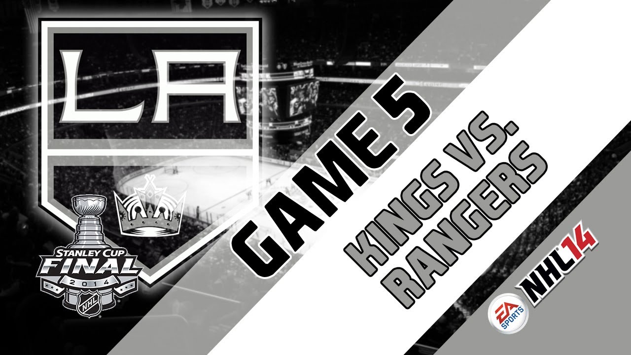 RANGERS VS. KINGS | LA WINS GAME 5 HIGHLIGHTS (6.13.2014 - NHL14) - YouTube