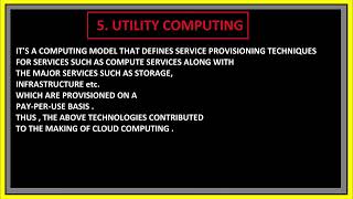 Celebrity Service orientation and Utility computing in cloud computing #cloudcomputing #typesofcloudcomputing Wealth