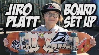 JIRO PLATT BOARD SET UP AND INTERVIEW !!!