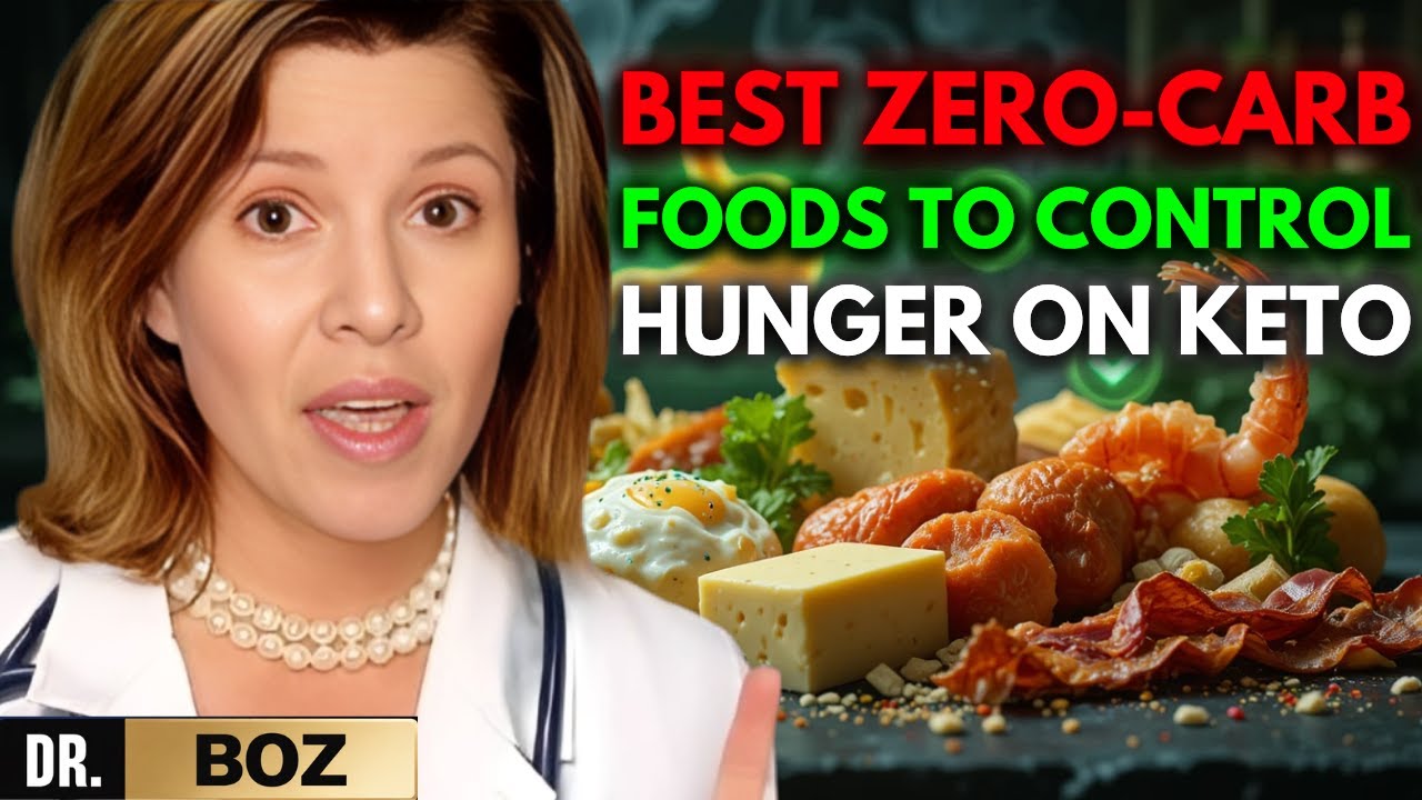 Best Zero-Carb Foods to Control Hunger on Keto | Dr. Boz