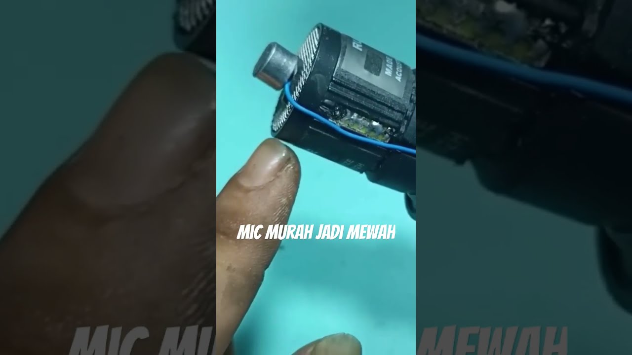 Cara bikin mic murah jadi mewah